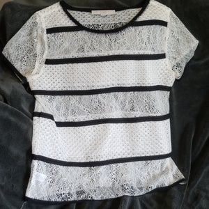 Ivory Lace Blouse